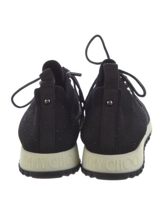 Jimmy Choo Crystal Embellishments Sock Sneakers