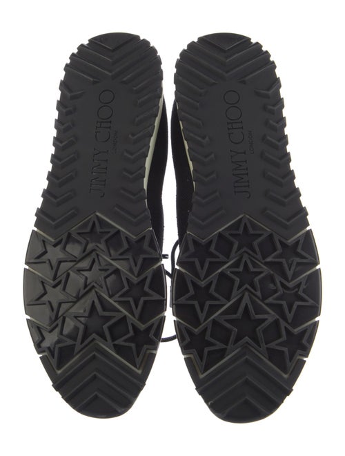 Jimmy Choo Crystal Embellishments Sock Sneakers