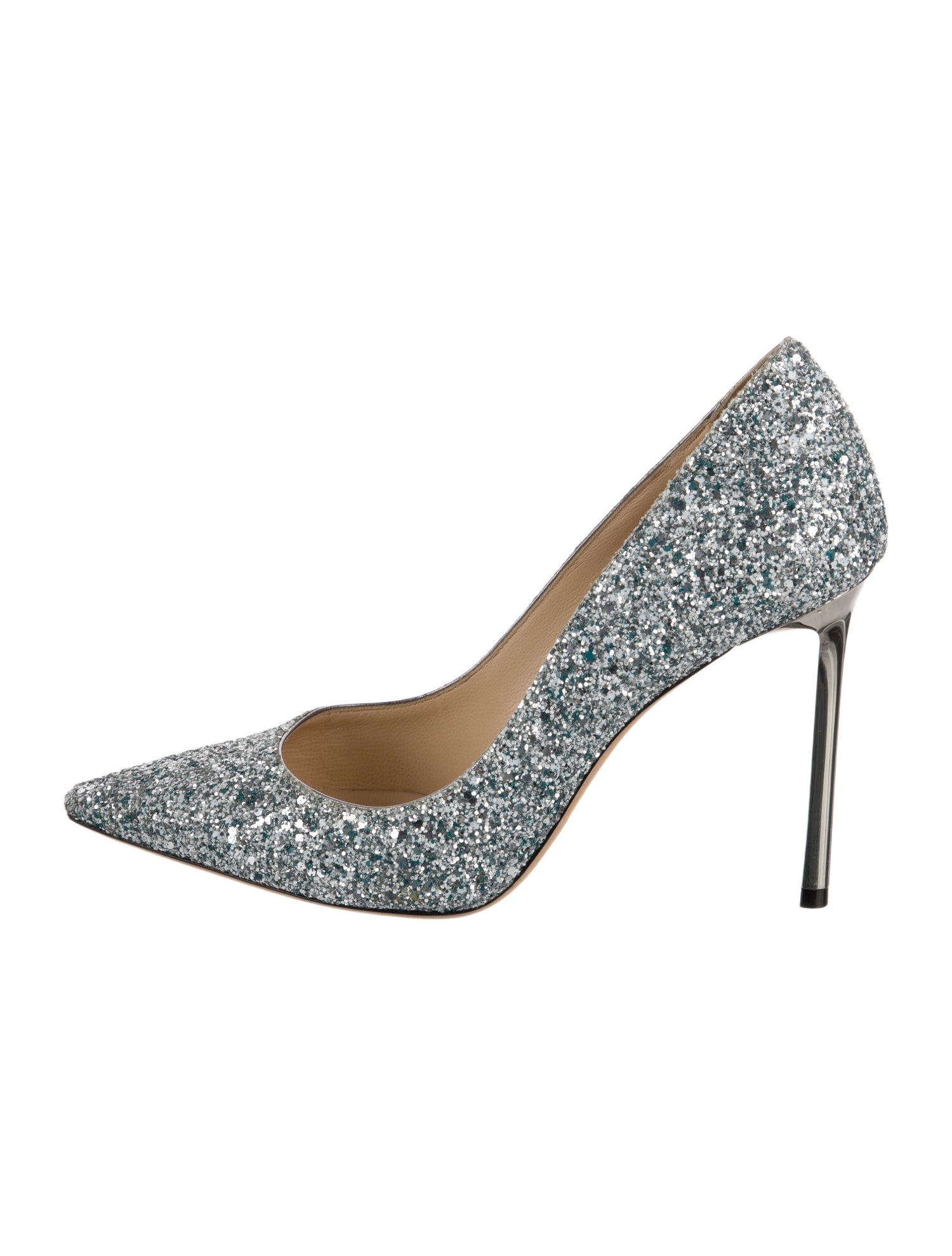 Jimmy Choo Glitter Glitter Accents Pumps