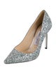 Jimmy Choo Glitter Glitter Accents Pumps