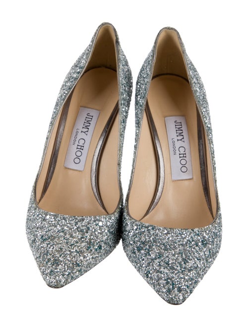 Jimmy Choo Glitter Glitter Accents Pumps