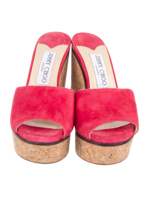 Jimmy Choo DeeDee Suede Slides