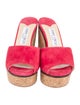 Jimmy Choo DeeDee Suede Slides
