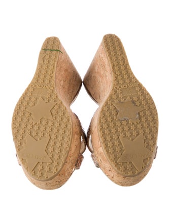 Jimmy Choo Leather Espadrilles