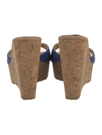 Jimmy Choo Animal Print Slides