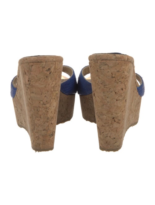 Jimmy Choo Animal Print Slides