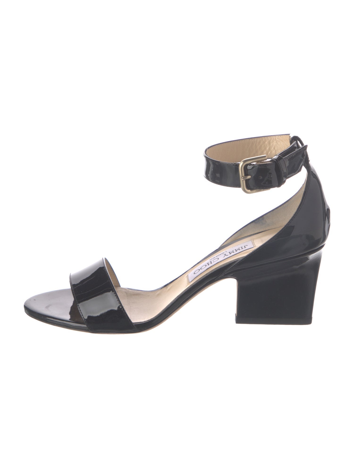 Jimmy Choo Patent Leather Sandals