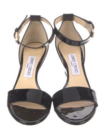 Jimmy Choo Patent Leather Sandals