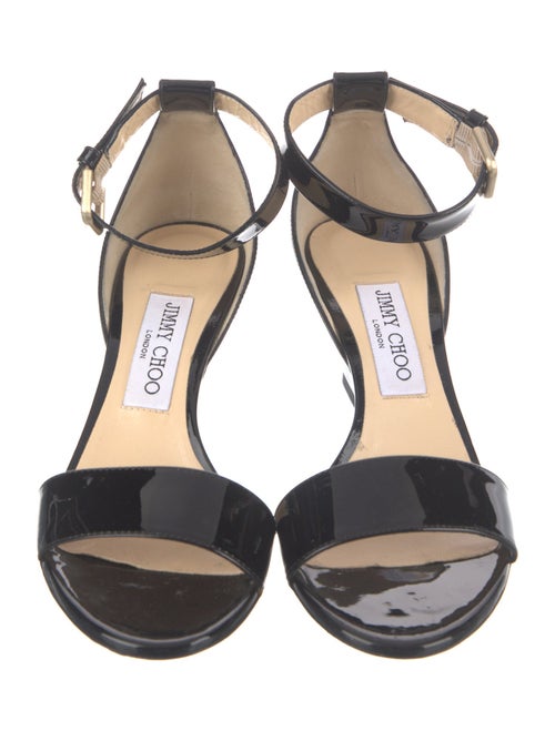 Jimmy Choo Patent Leather Sandals
