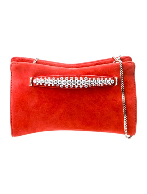 Jimmy Choo Suede Clutch