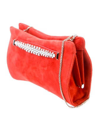 Jimmy Choo Suede Clutch