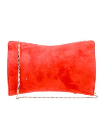 Jimmy Choo Suede Clutch