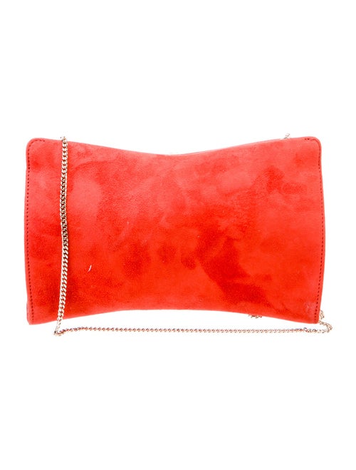 Jimmy Choo Suede Clutch