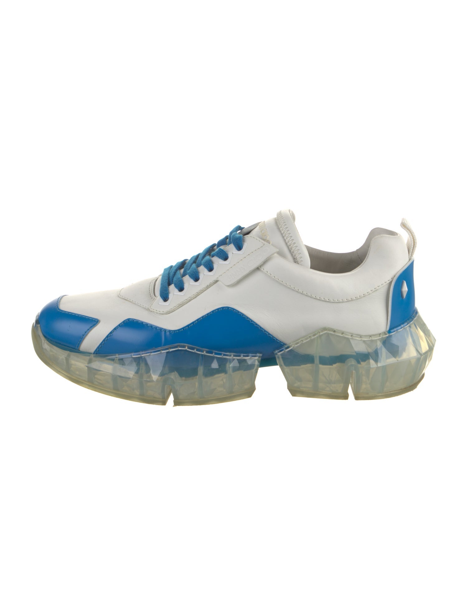 Jimmy Choo x YK Jeong Leather Printed Sneakers