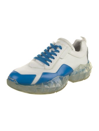 Jimmy Choo x YK Jeong Leather Printed Sneakers