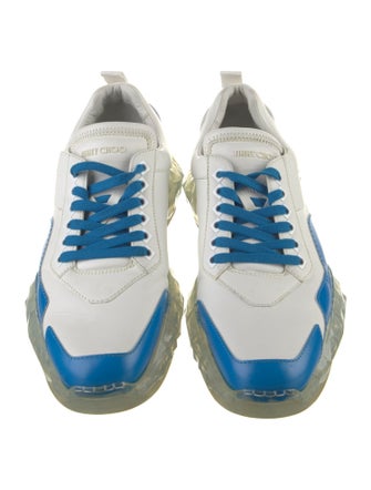 Jimmy Choo x YK Jeong Leather Printed Sneakers