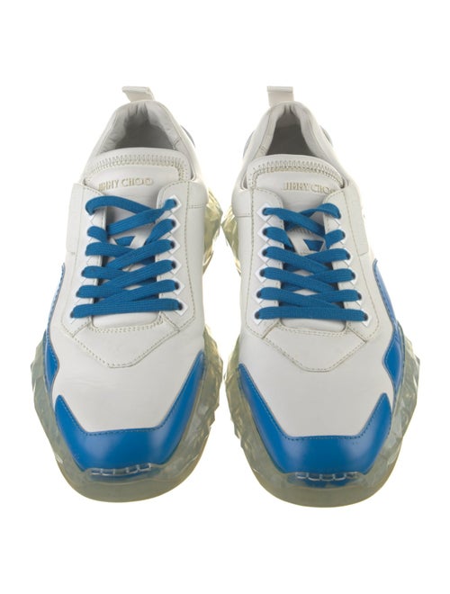 Jimmy Choo x YK Jeong Leather Printed Sneakers