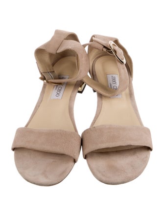 Jimmy Choo Jaimie Suede Gladiator Sandals