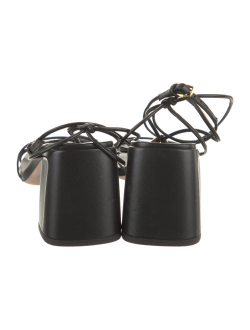 Jimmy Choo Leather T-Strap Sandals