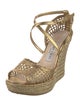 Jimmy Choo Leather Espadrilles