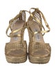 Jimmy Choo Leather Espadrilles