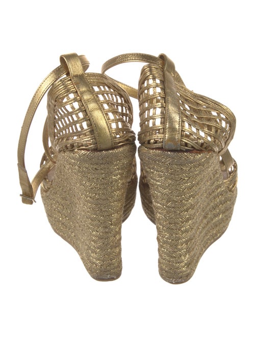 Jimmy Choo Leather Espadrilles