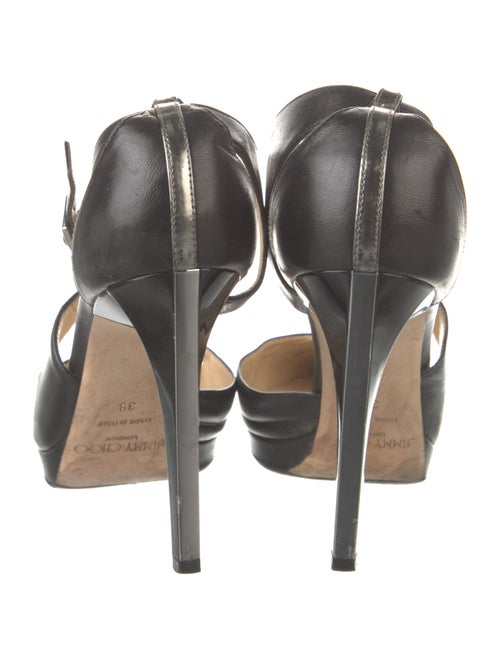 Jimmy Choo Vinse Leather Slingback Pumps