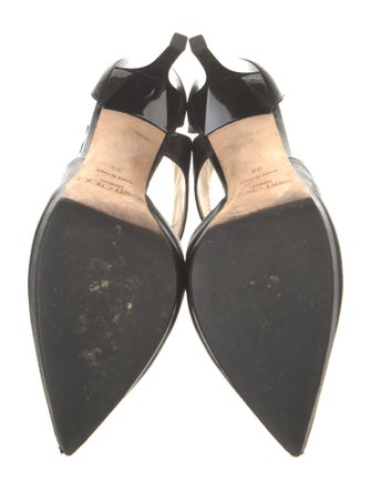 Jimmy Choo Vinse Leather Slingback Pumps