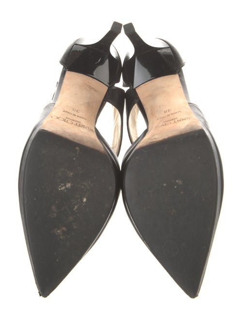 Jimmy Choo Vinse Leather Slingback Pumps