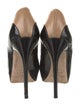 Jimmy Choo Patent Leather Colorblock Pattern Pumps