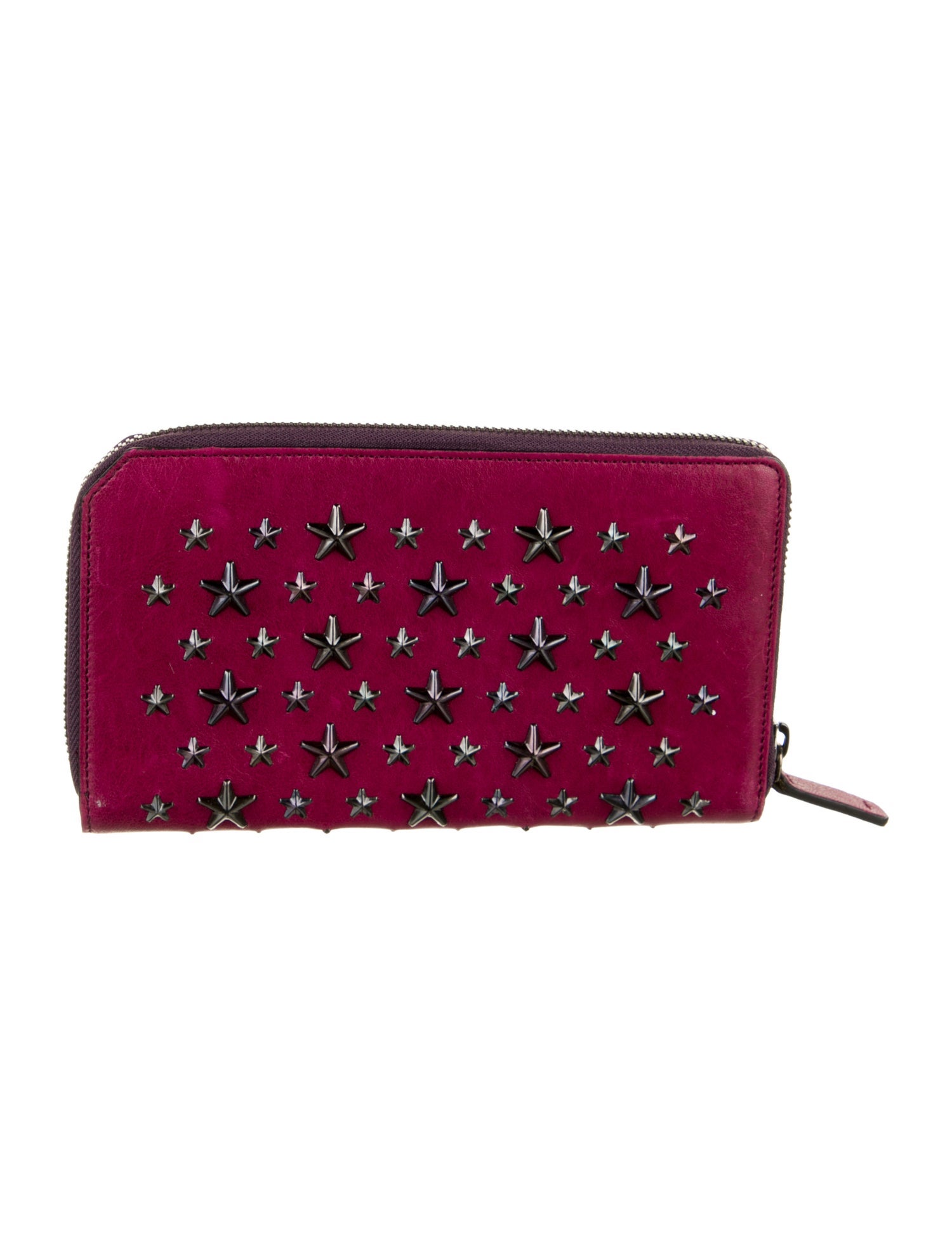 Jimmy Choo Leather Continental Wallet