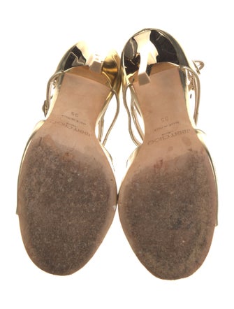 Jimmy Choo Azia Patent Leather Sandals