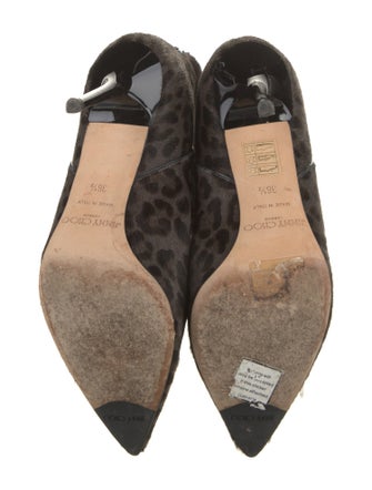 Jimmy Choo Ponyhair Animal Print Boots