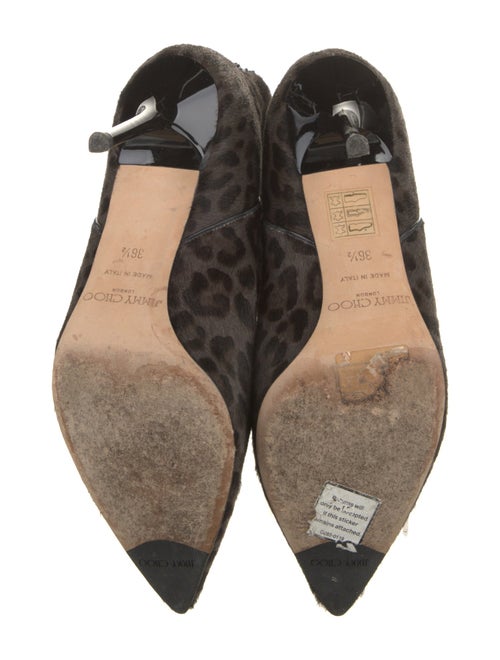 Jimmy Choo Ponyhair Animal Print Boots