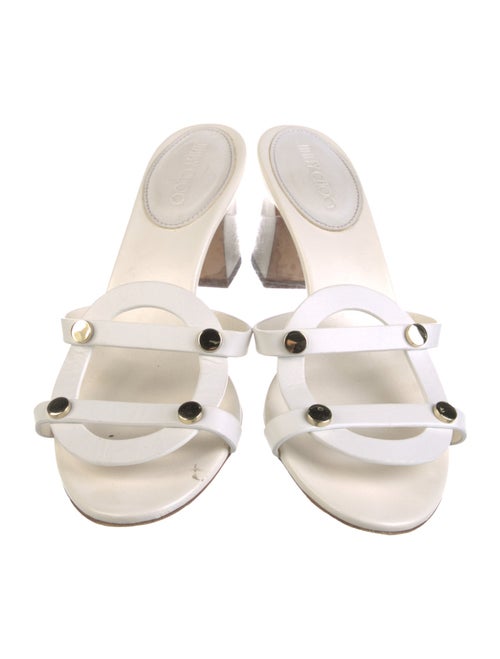 Jimmy Choo Leather Slides