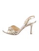 Jimmy Choo Leather Slingback Sandals
