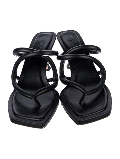 Jimmy Choo Leather Slides