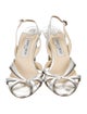 Jimmy Choo Leather Slingback Sandals