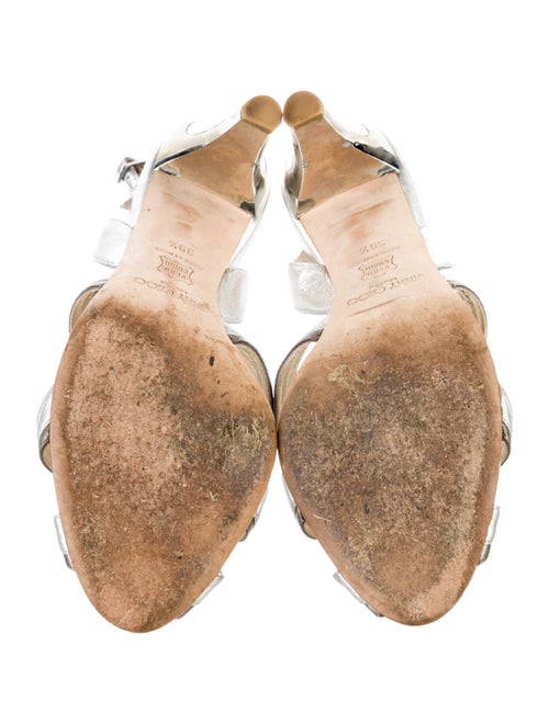 Jimmy Choo Leather Slingback Sandals