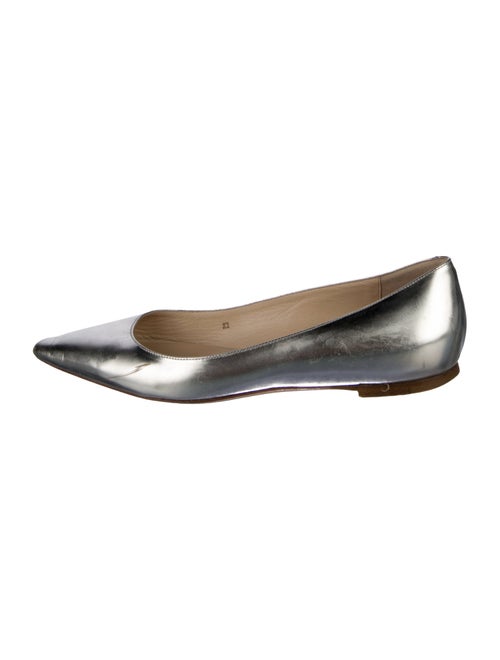 Jimmy Choo Leather Ballet Flats