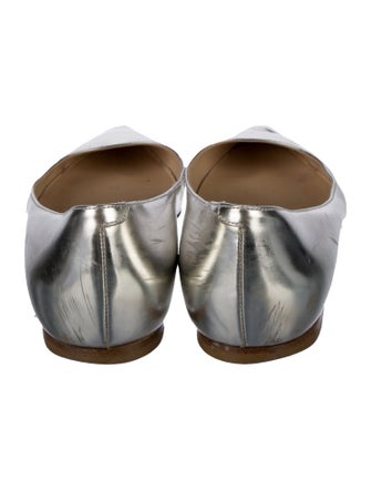 Jimmy Choo Leather Ballet Flats