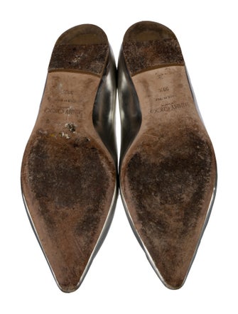 Jimmy Choo Leather Ballet Flats