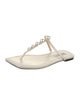 Jimmy Choo Leather T-Strap Sandals
