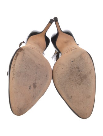 Jimmy Choo Patent Leather Slingback Pumps