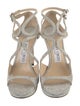 Jimmy Choo Glitter Sandals