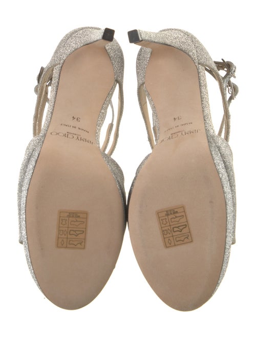 Jimmy Choo Glitter Sandals
