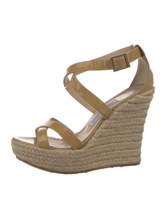 Jimmy Choo Patent Leather Espadrilles