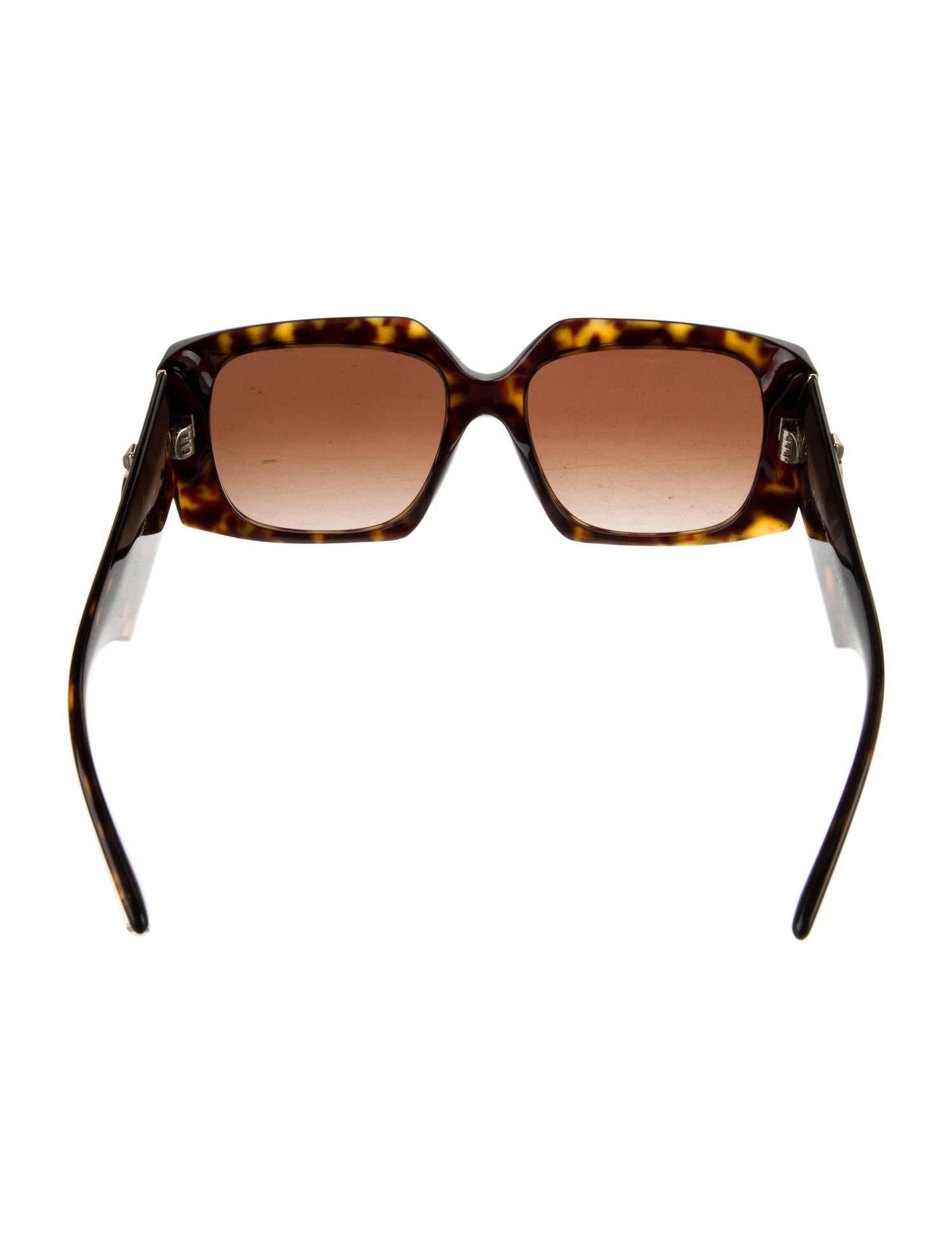 Jimmy Choo Oversize Gradient Sunglasses