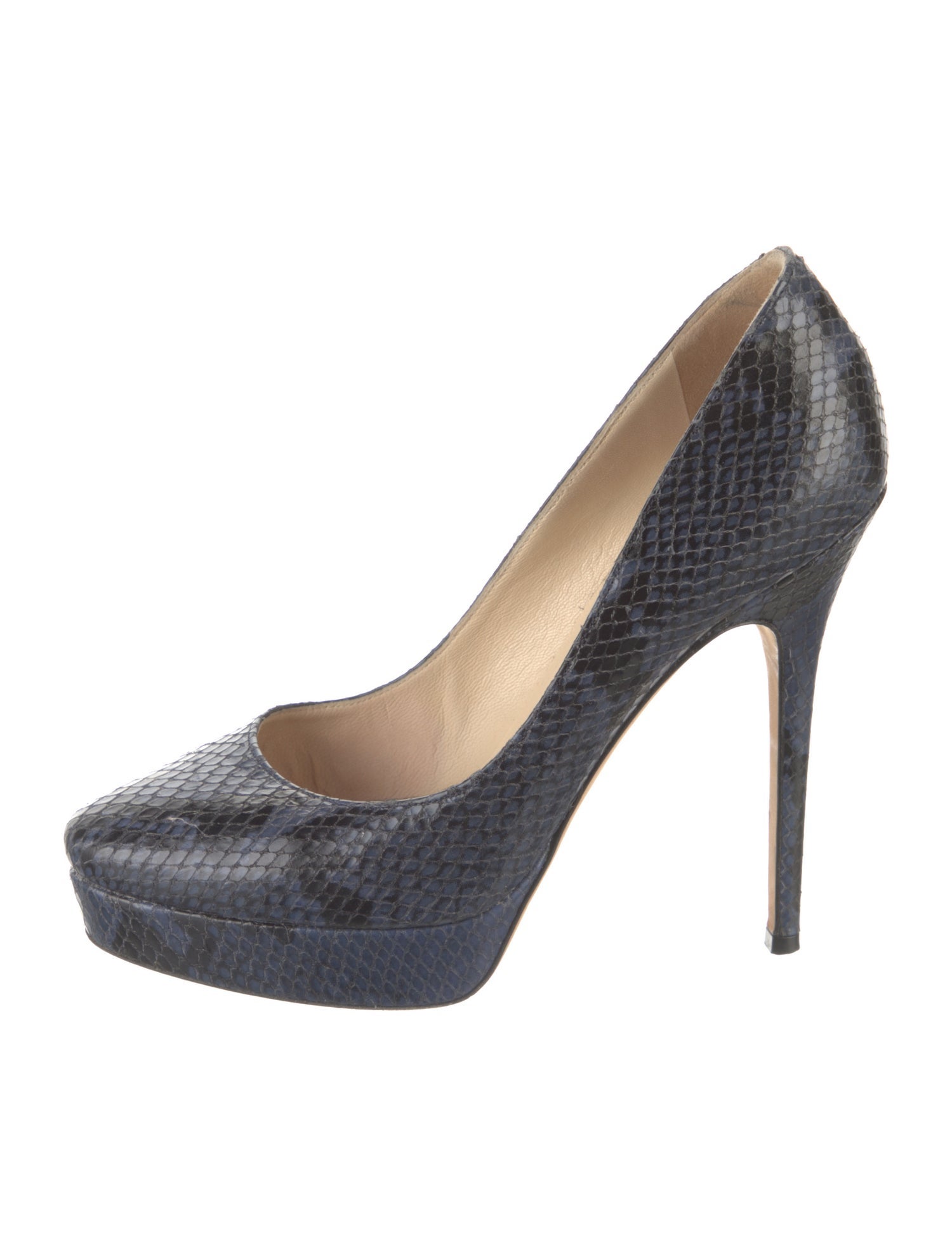 Jimmy Choo Snakeskin Animal Print Pumps