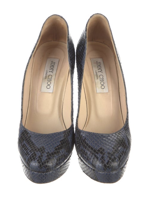 Jimmy Choo Snakeskin Animal Print Pumps